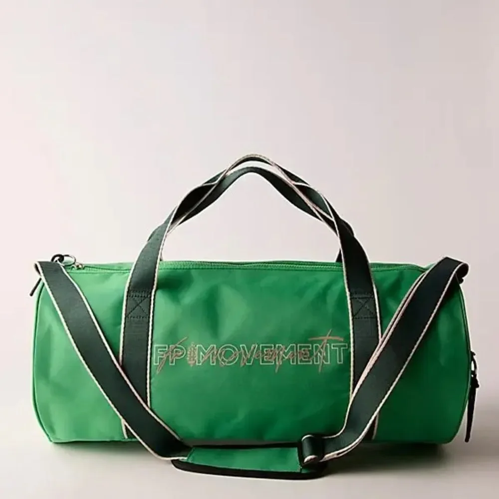 New Free People Good Sport Duffle Bag - Heritage Green
